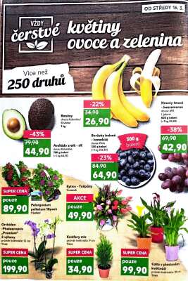 akční leták Kaufland 16.3.2022-22.3.2022