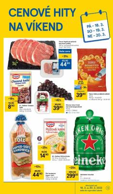akční leták Tesco 16.3.2022-22.3.2022