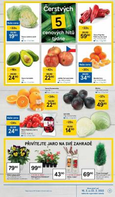 akční leták Tesco 16.3.2022-22.3.2022