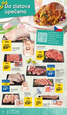 akční leták Tesco 16.3.2022-22.3.2022