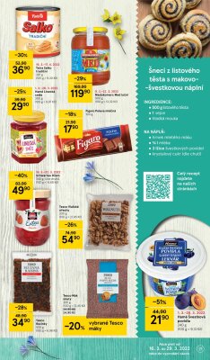 akční leták Tesco 16.3.2022-22.3.2022