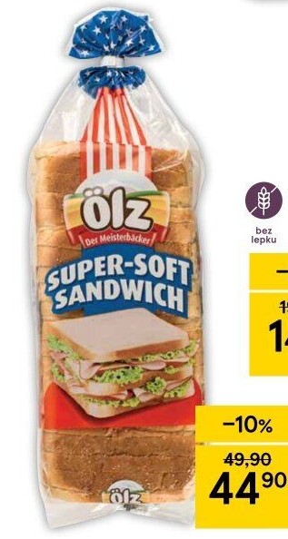Toustový chléb Sandwich Soft Ölz