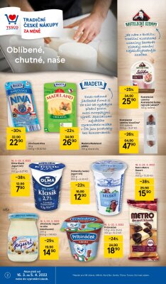 akční leták Tesco 16.3.2022-22.3.2022
