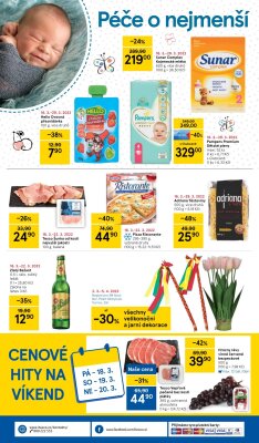 akční leták Tesco 16.3.2022-22.3.2022