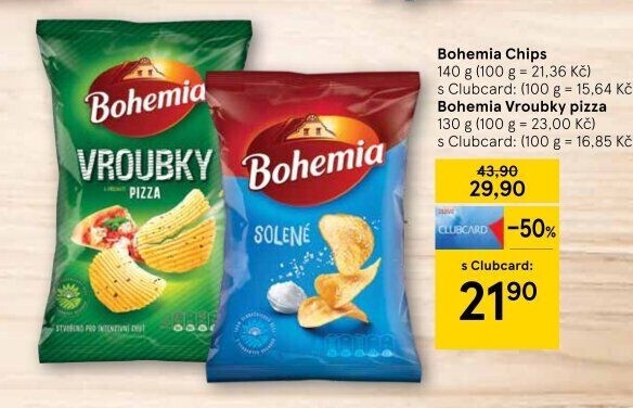Chipsy Bohemia Chips