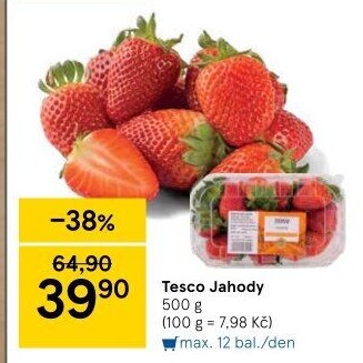 Jahody Tesco