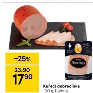 Kuřecí debrecínka DZ Klatovy