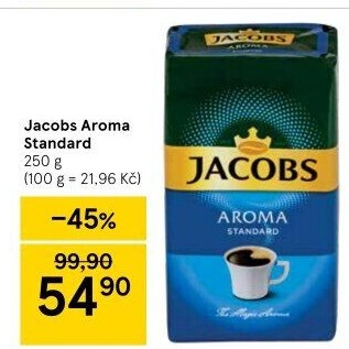 Mletá káva Jacobs Aroma Standard