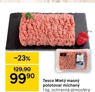 Mleté maso mix Tesco