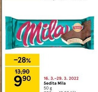 Oplatky Mila Sedita