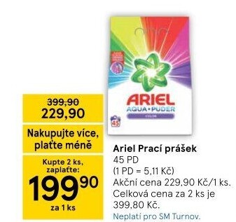 Prací prášek Ariel