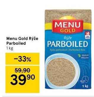 Rýže parboiled Menu Gold