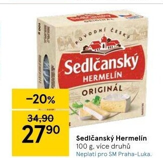 Sýr Hermelín Sedlčanský