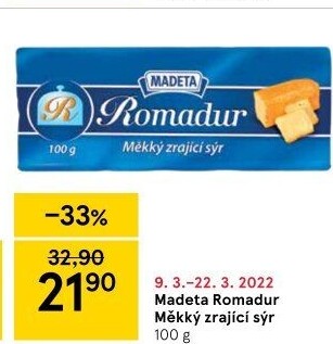 Sýr Romadur Madeta