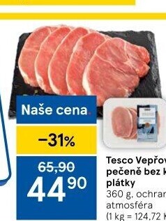 Vepřová pečeně bez kosti Tesco