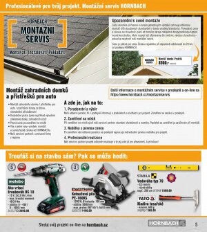 akční leták Hornbach 15.3.2022-15.4.2022