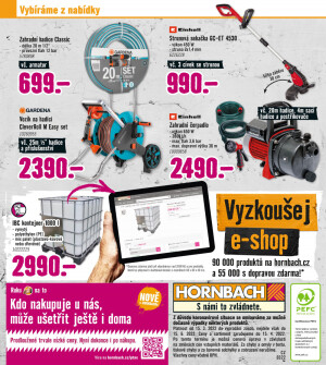 akční leták Hornbach 15.3.2022-15.4.2022