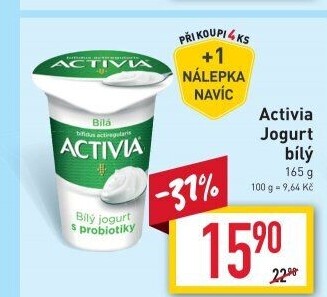 Bílý jogurt Activia Danone