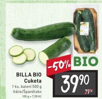 Cuketa Naše Bio Billa