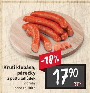 Krůtí klobása
