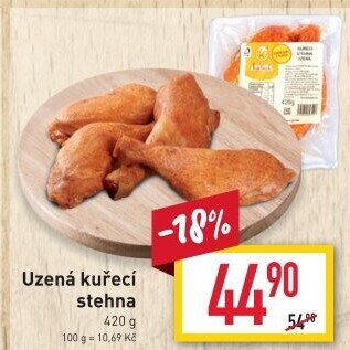 Kuřecí stehna uzená DZ Klatovy