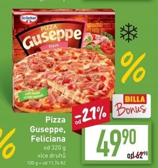 Pizza mražená Guseppe Dr. Oetker