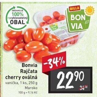Rajčata cherry Billa Bonvia