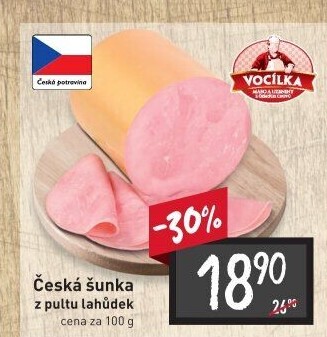 Šunka česká Vocílka