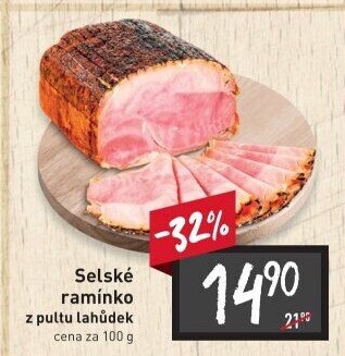 Šunka selské ramínko