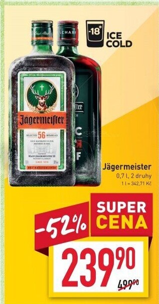 Bylinný likér Jägermeister