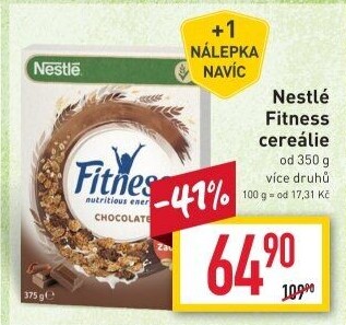 Cereálie Fitness Nestlé