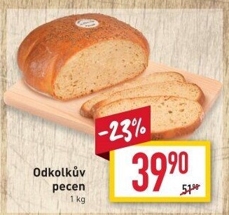 Chléb pecen Odkolek