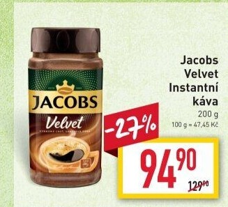 Instantní káva Jacobs Velvet