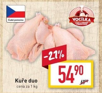 Kuře duo Vocílka