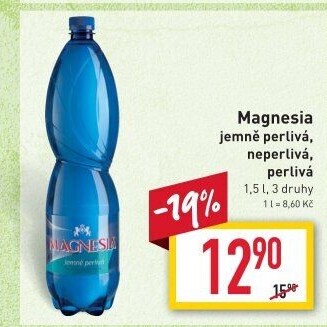 Přírodní voda Magnesia