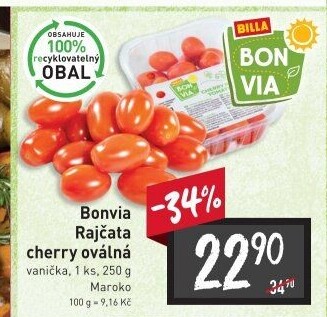 Rajčata cherry Billa Bonvia