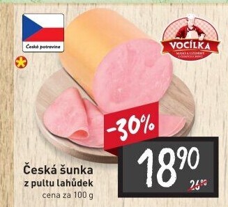 Šunka česká Vocílka