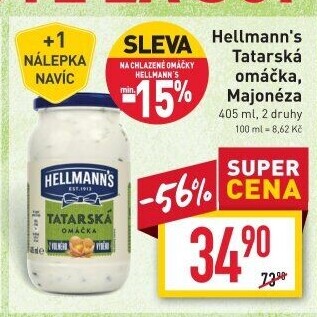 Tatarská omáčka Hellmann'