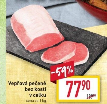 Vepřová pečeně bez kosti