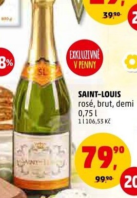 Sekt Rosé Saint Louis