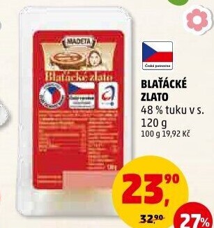 Sýr Blaťácké zlato Madeta