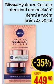 Balení krém denní a noční remodelační Hyaluron Cellular Filler Nivea