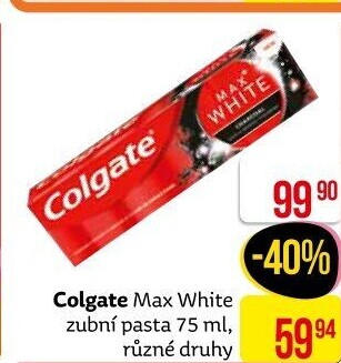 Pasta na zuby Max White Colgate