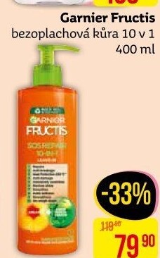Péče na vlasy 10v1 bezoplachová Fructis Garnier