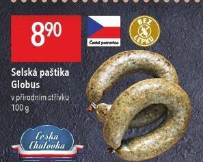 Paštika selská Globus