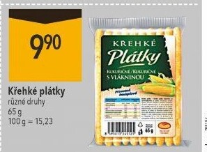 Plátky křehké Michelské pekárny