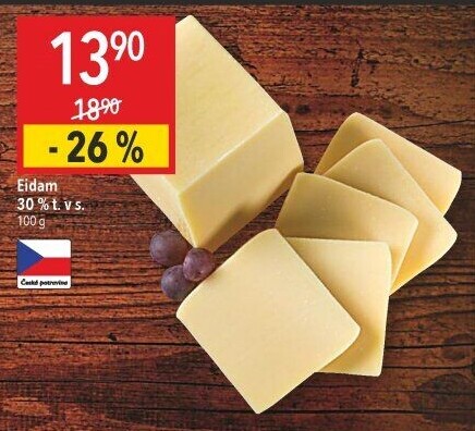 Sýr Eidam 30%