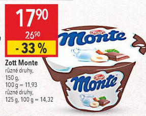 Dezert Monte Zott