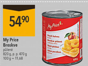 Kompot broskve My Price