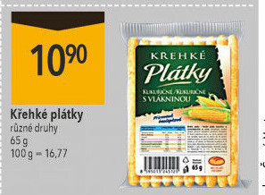 Plátky křehké Michelské pekárny